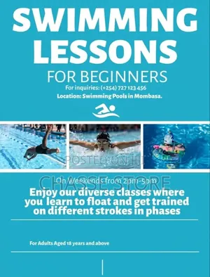 Swimming Lessons Available Within Mombasa