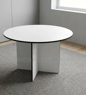 Multipurpose 4 Seater Wooden Round Table