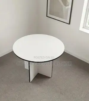 Multipurpose 4 Seater Wooden Round Table