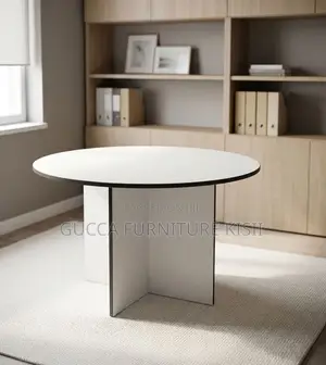 Multipurpose 4 Seater Wooden Round Table