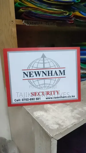 Printed Placards or Office Signs