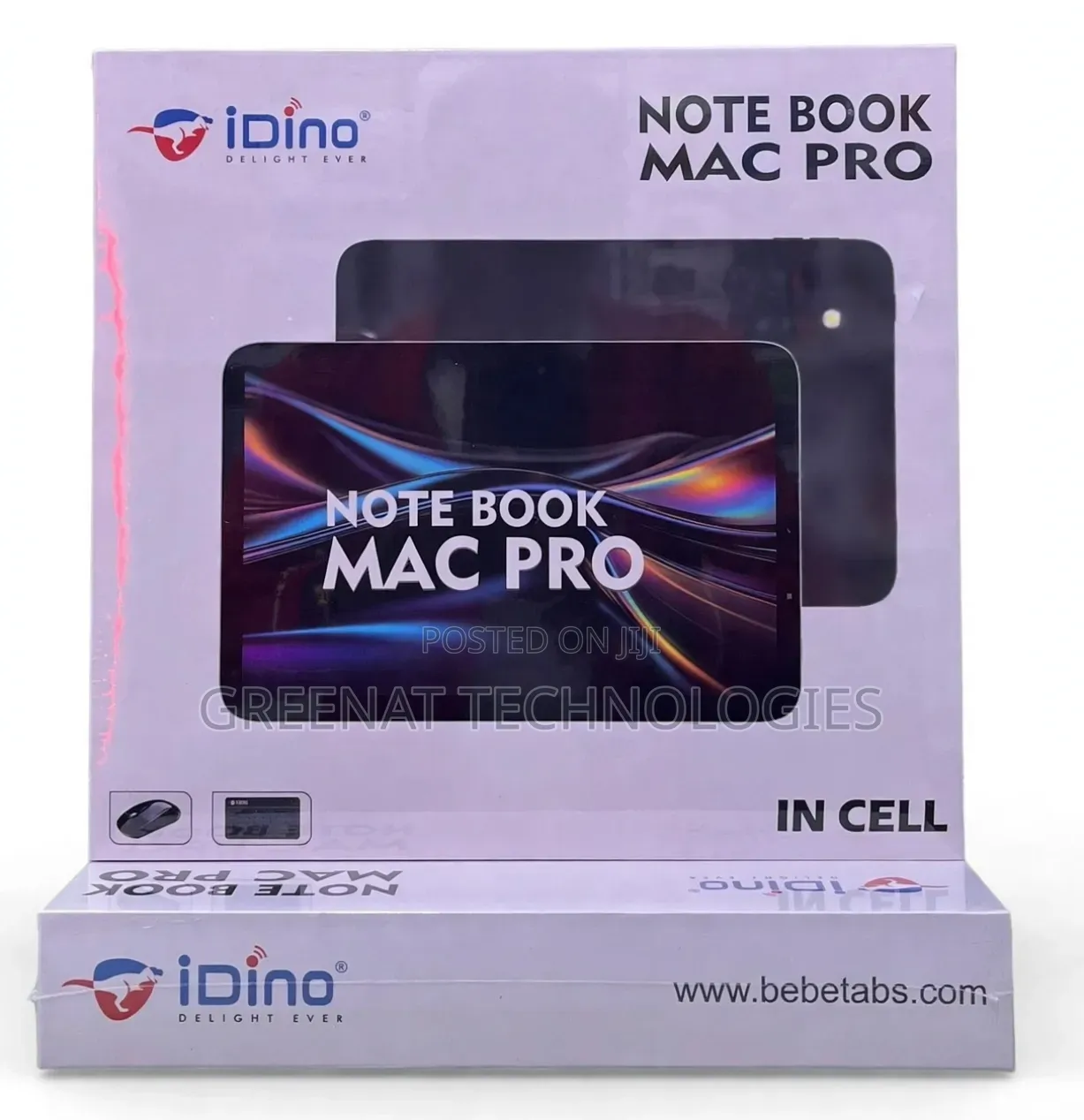 New Idino Notebook Mac Pro 512 GB Black