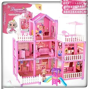 162 PCS Dream Castle Doll House