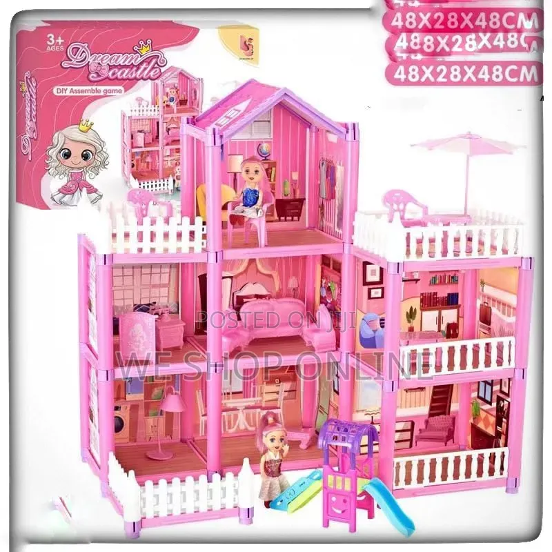 162 PCS Dream Castle Doll House