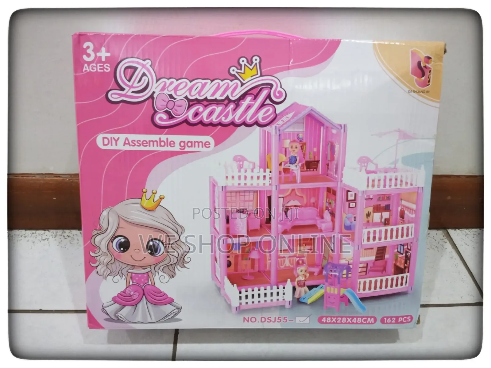 162 PCS Dream Castle Doll House