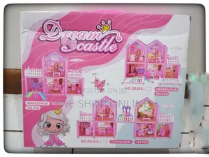 162 PCS Dream Castle Doll House