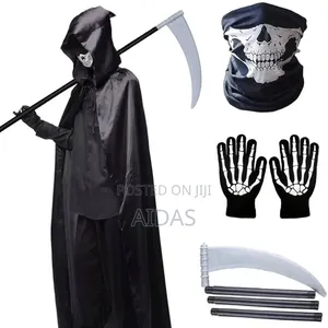Hallowee Unisex Grim Reaper Costume