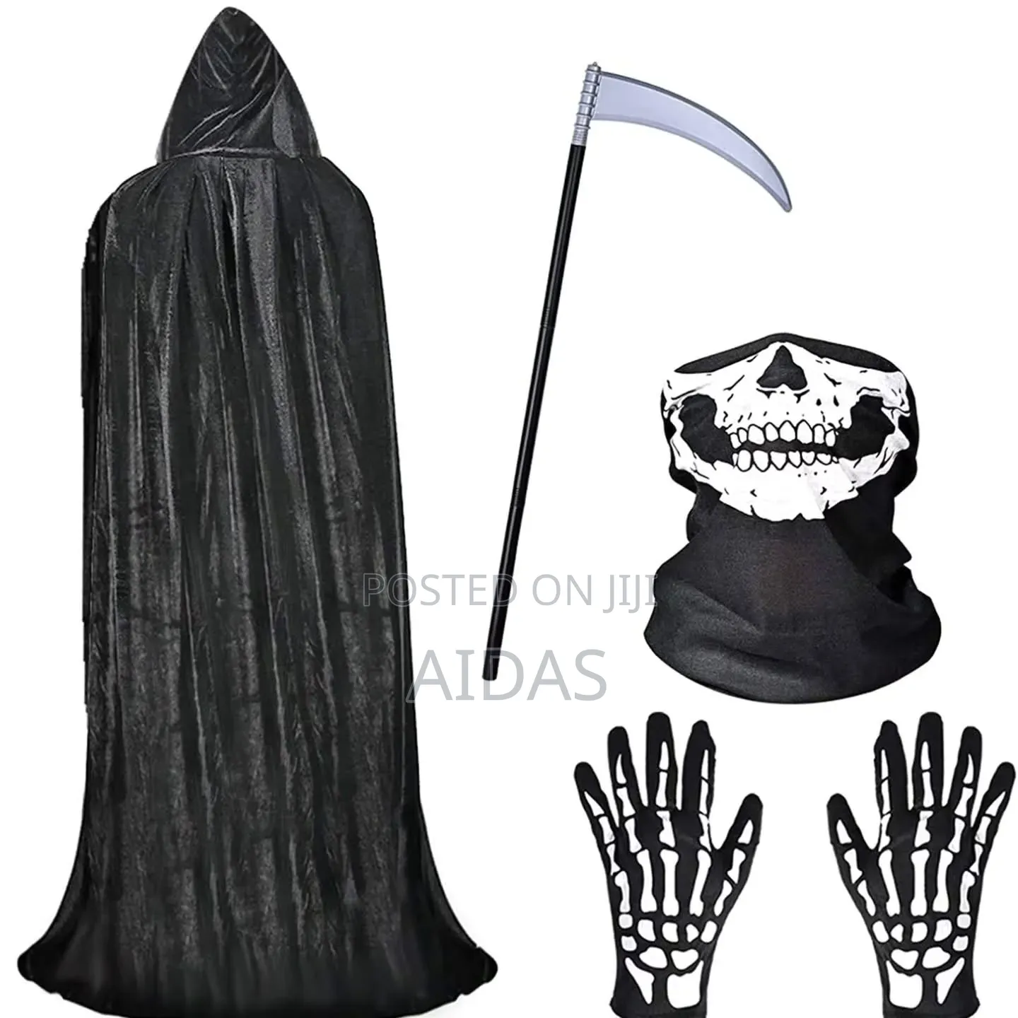 Hallowee Unisex Grim Reaper Costume