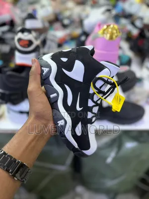 Black and White Sneaker Boots