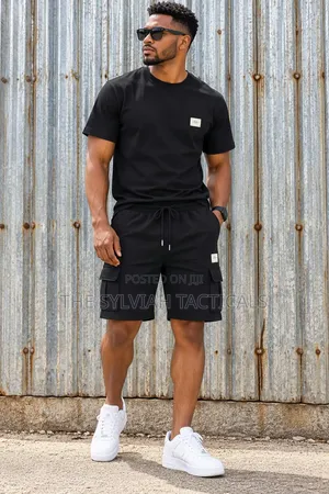 Adult 2-Set (Tshirt/Vest & Short) * Quality Cotton Perfect Fitting