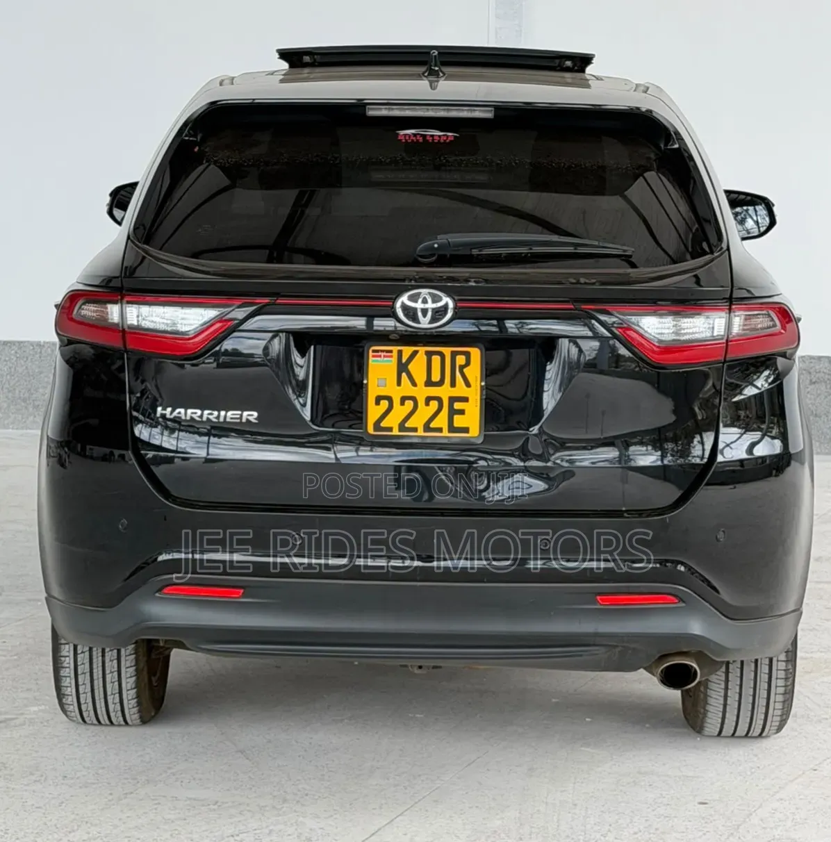 Toyota Harrier 2017 Black