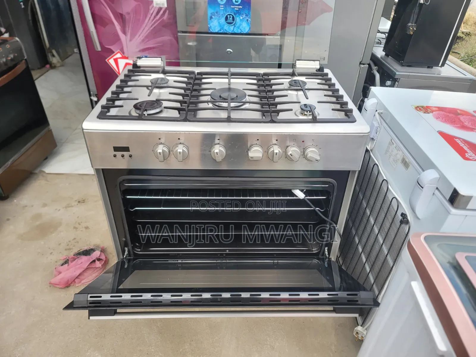 Haier Stainless Cooker ( 6burner Cooker)