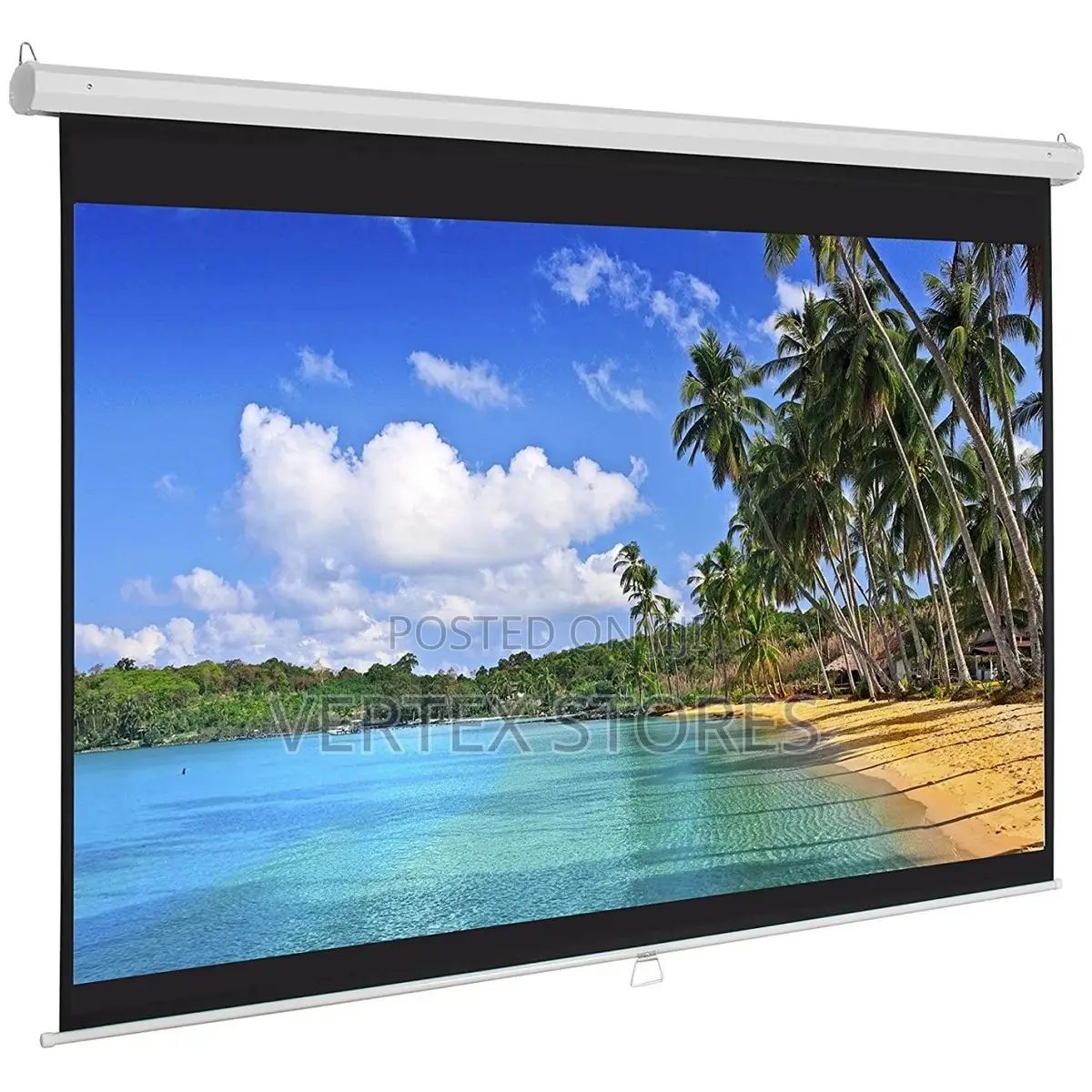 Manual Projector Screen 180 × 180cm