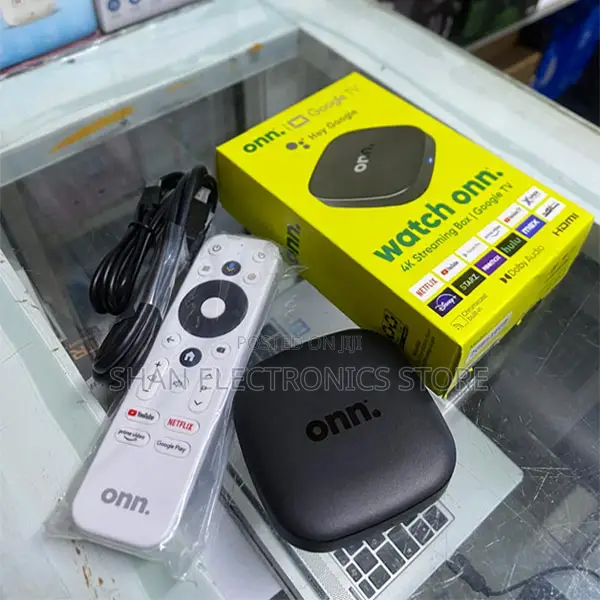 Chromecast and Google Assistant ONN 4K Streaming Box