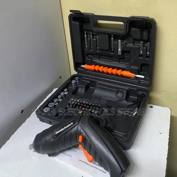 48 Piece Electric Driver Set With LED Work Light and Carry Case