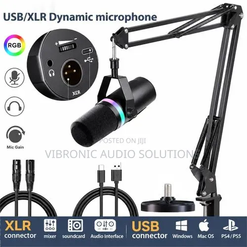 vexiSeek Dynamic XLR/USB Gaming Microphone
