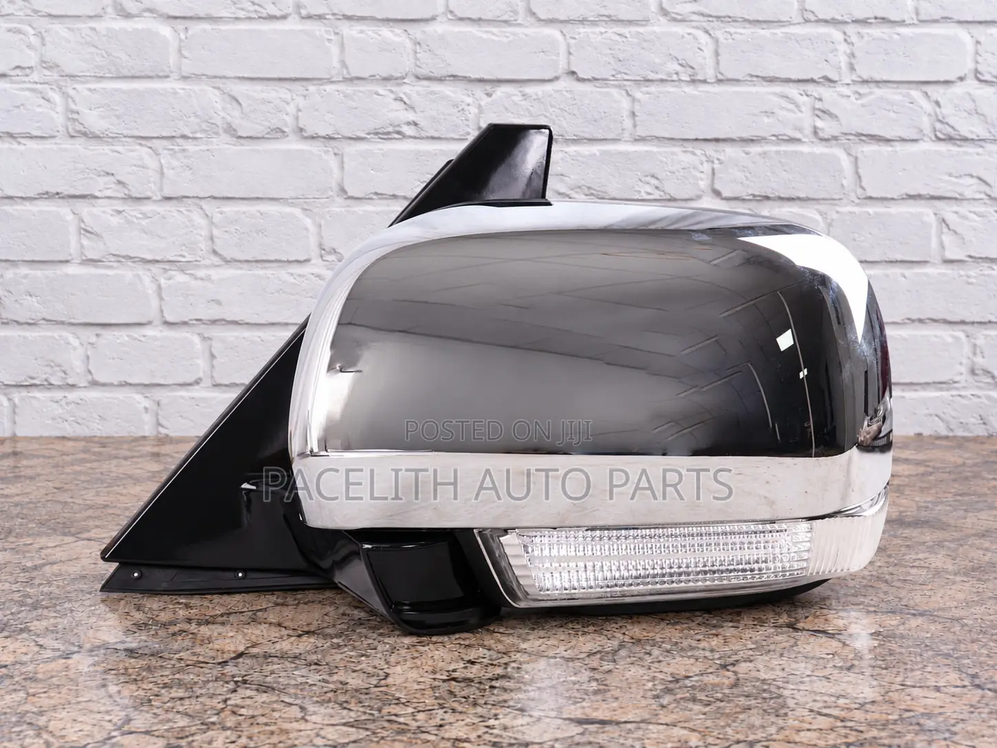 Side Mirror Mitsubishi Pajero 2007 - 2008 Automatic Chrome With Lamp