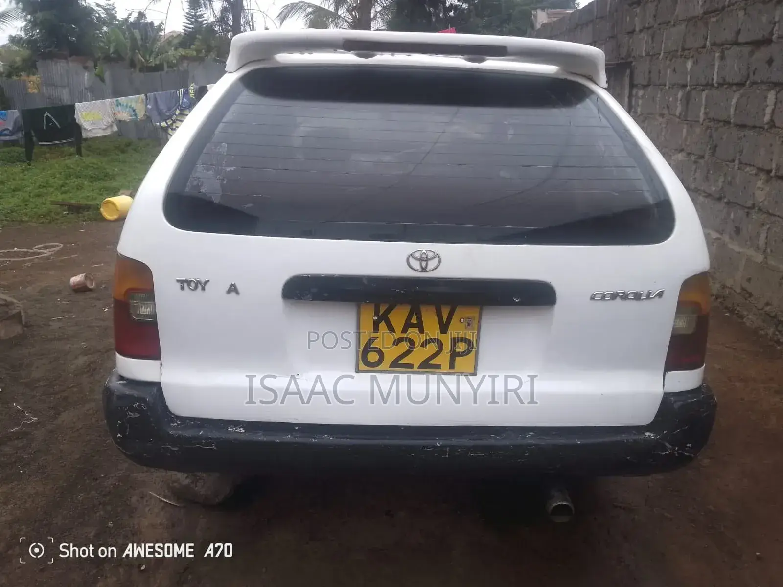 Toyota Corolla 1998 White
