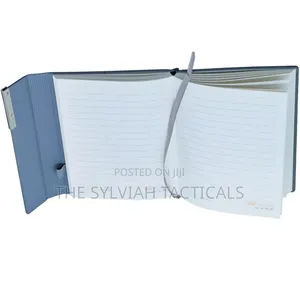 *Business Tri-Folding Minute Book Hard Shell Magnetic