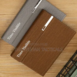 *Business Tri-Folding Minute Book Hard Shell Magnetic