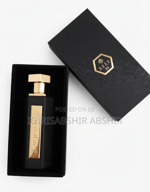 Reef 33 Luxury Eau De Parfum 100ml – Black and Gold Unisex Fragrance