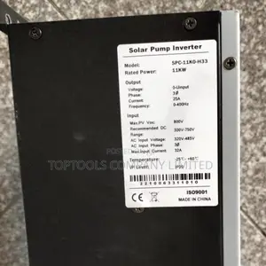 Solar Pumping Inverter 11kw 3phase