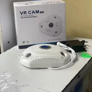 360° VR Panoramic Surveillance Camera Compact Design