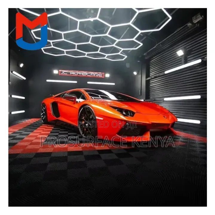 Garage Floor Tiles for Vehicle Parking Areas