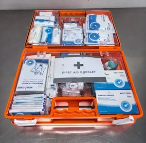 Portable Equipped First Aid Kit With All Essentials for 50 Persons