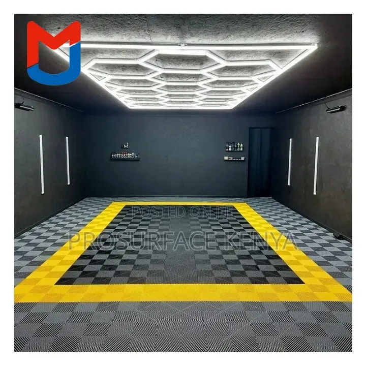 Heavy-Duty Garage Floor Tiles for Workshops