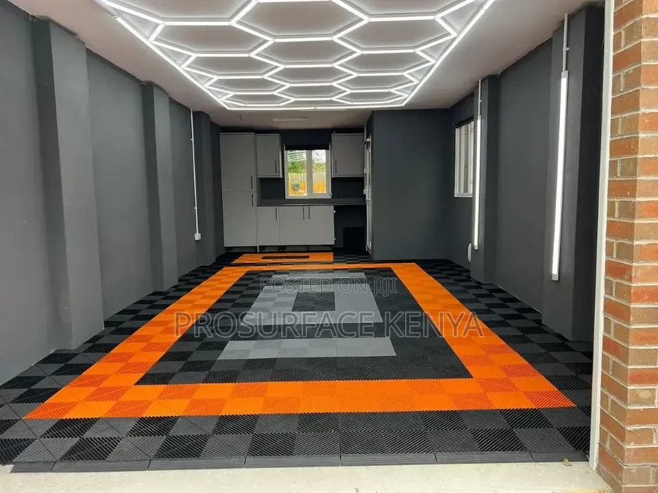 Modern Garage Flooring Tiles for Home Garages