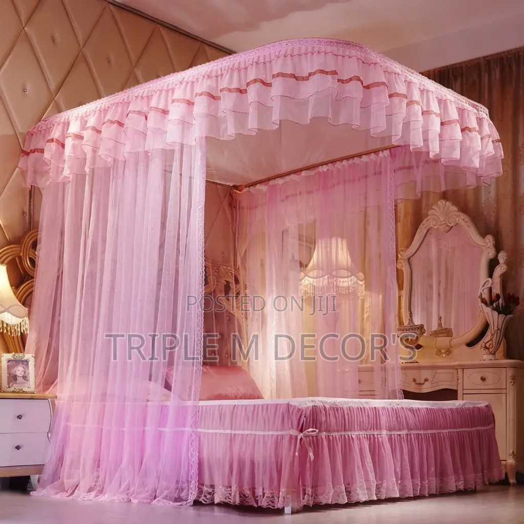 2 Stand Rail Mosquito Net – Bed Net Canopy All Sizes, Easy to Install