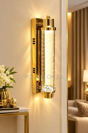 Stunning Modern Gold Wall Light