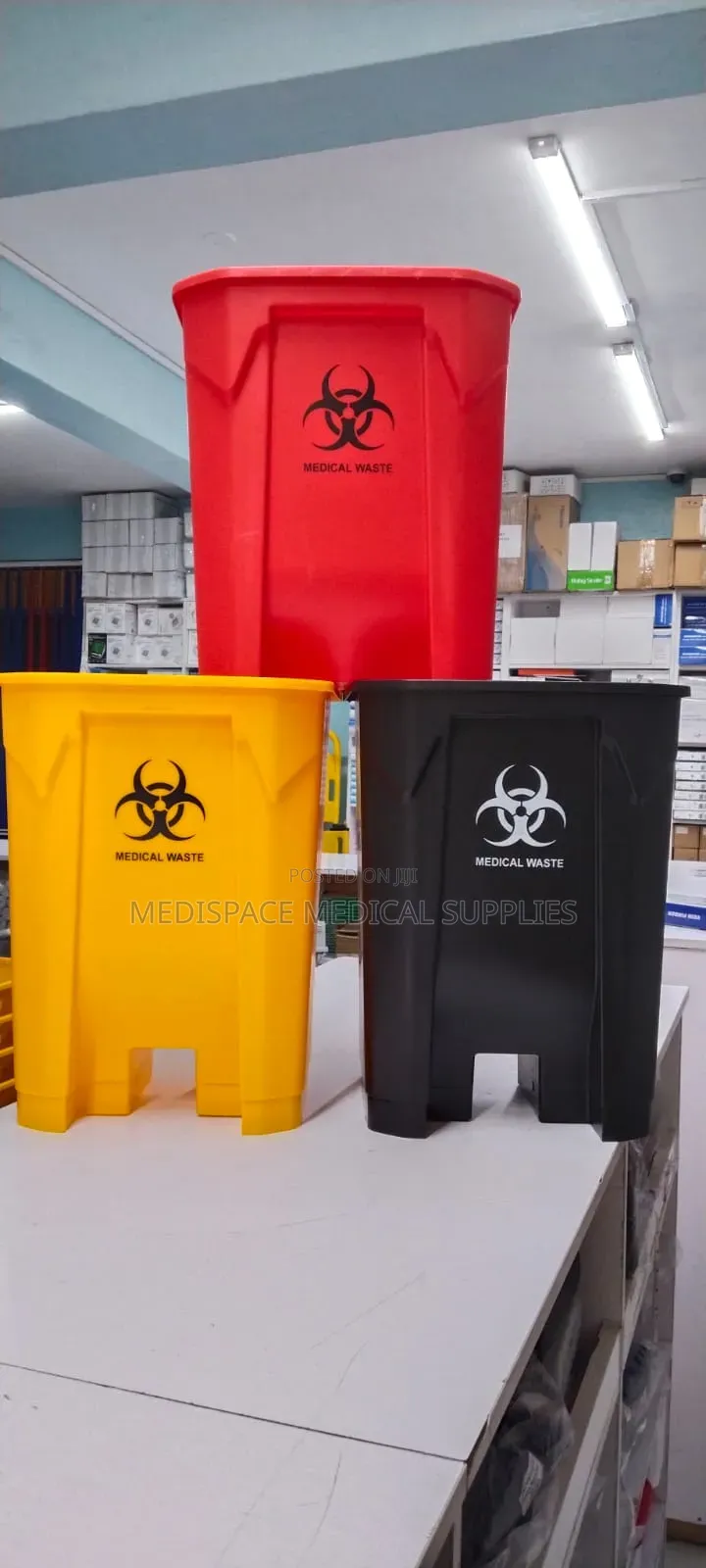 Quality, Biohazard 30L Pedal Bin-All Colours Available