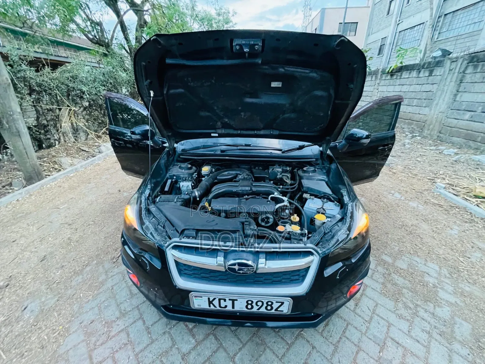Subaru Impreza 2012 Black