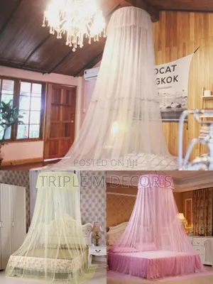 Round Canopy Mosquito Net – Protective Bed Net for Peaceful Sleeping