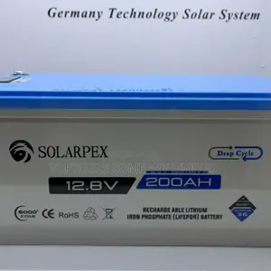 Solarpex Rechargeable Lithium Iron Phosphate LiFePo4 Battery 200ah