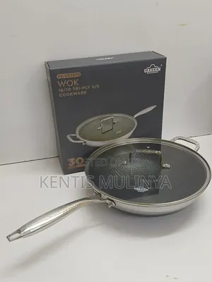 Uakeen Stainless Steel Honeycomb Soup Pot