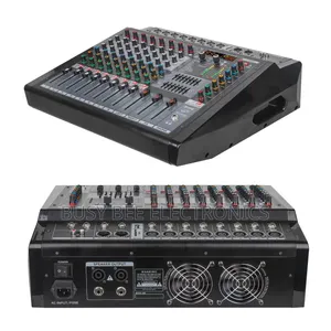 Channel Professional Powered Mixer and Mixing Console With BT