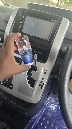 Universal LED Crystal Gear Knob With Touch-Activated Light