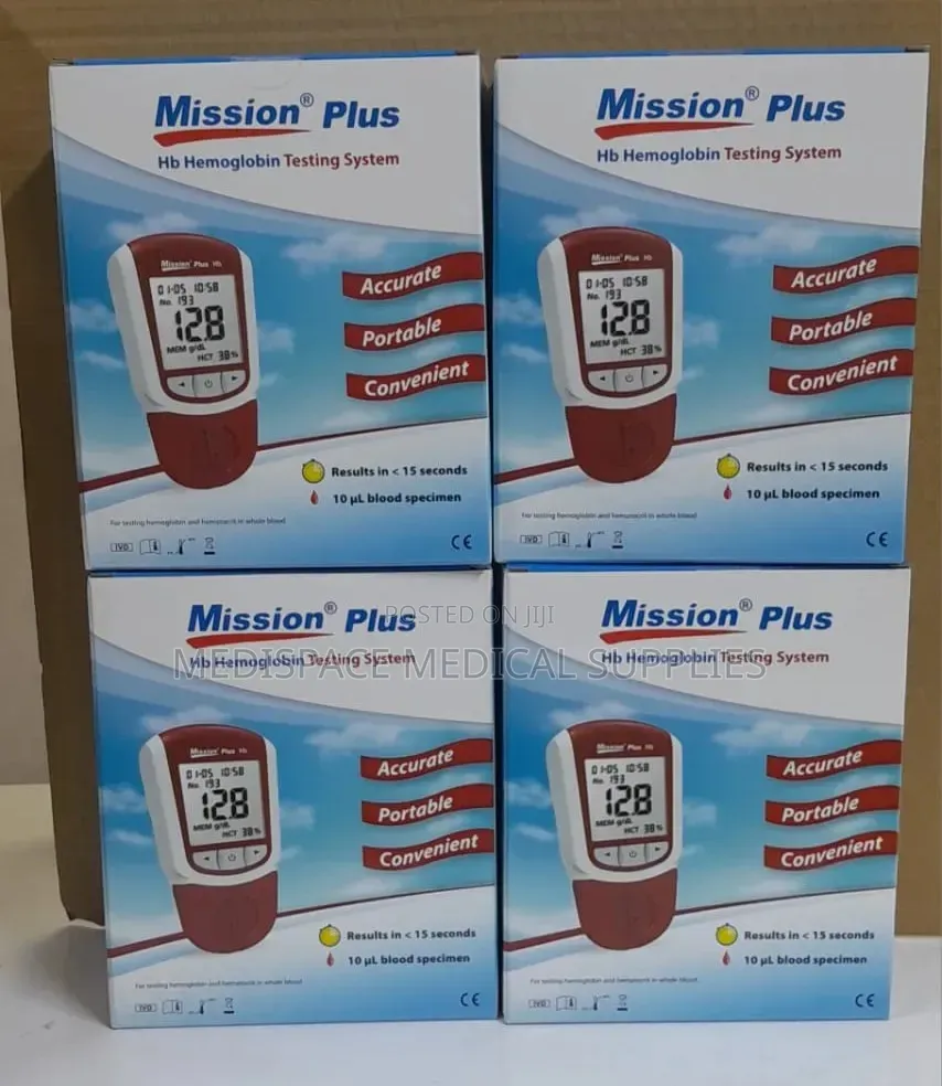 Quality Haemoglobin Meter(Mission Plus)- Accurate and Reliable