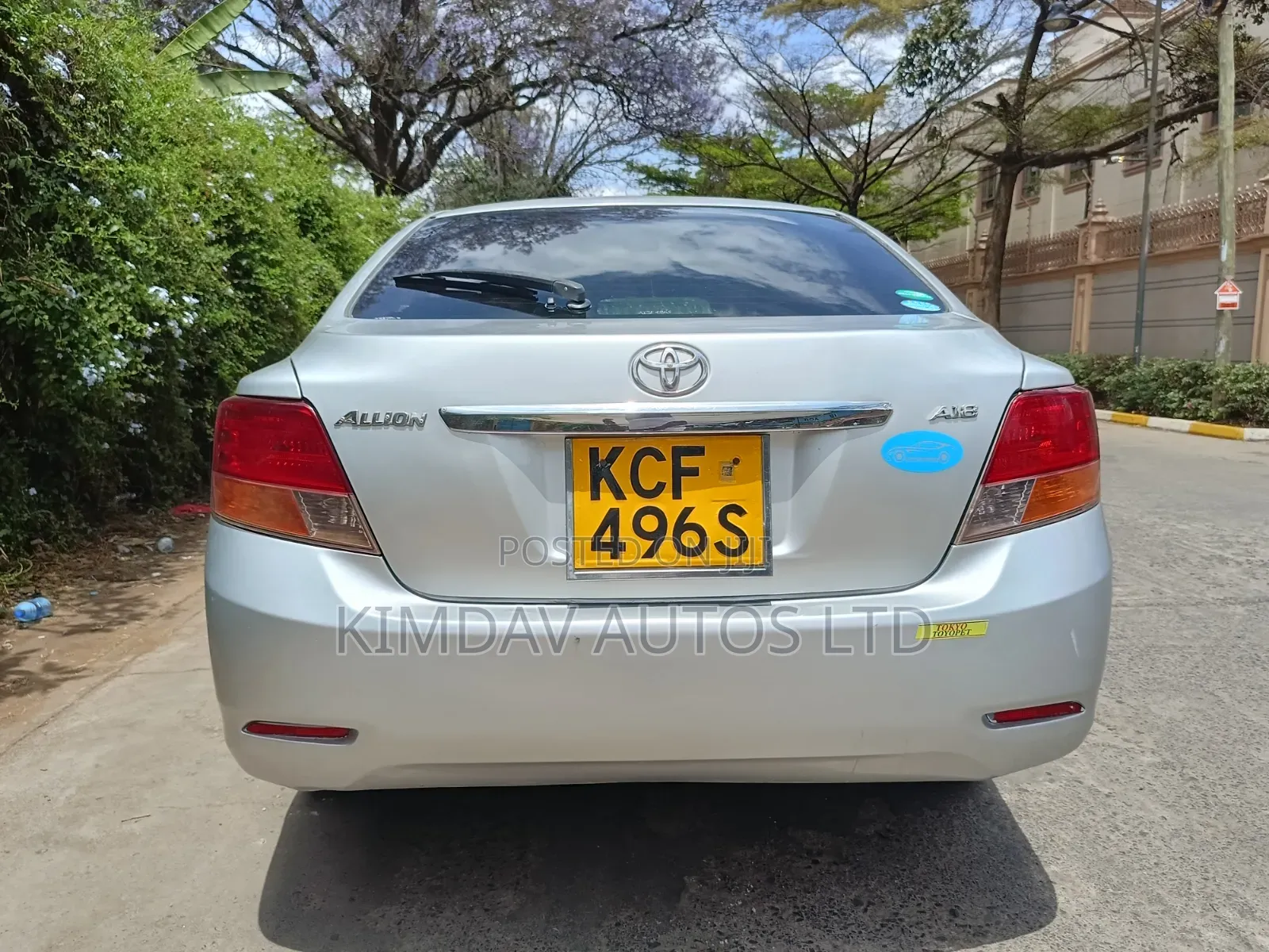 Toyota Allion 2008 Silver