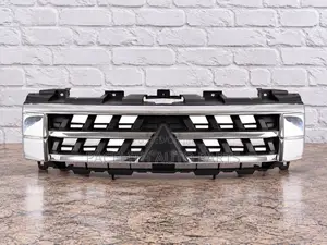 FPI Front Grille Mitsubishi Pajero 2015 - 2016 Black Chrome