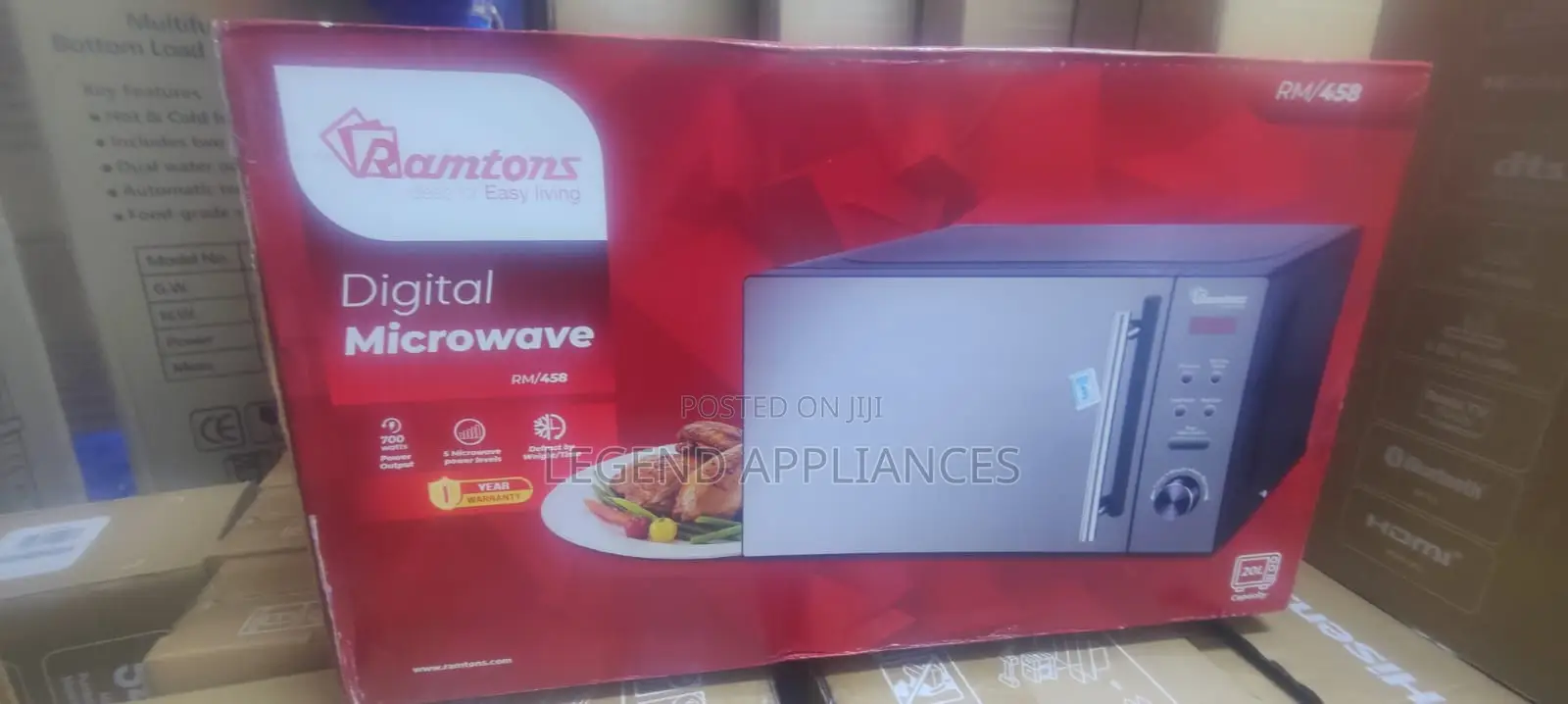 Ramtons 20l RM/458 Digital Microwave