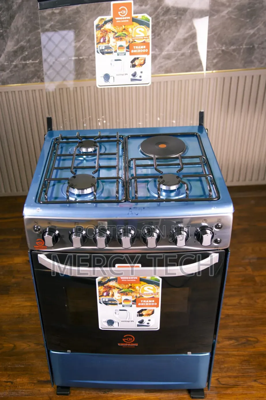Eurochef 60x65 3+1 Standing Cooker (EGT65-3G1E-E)