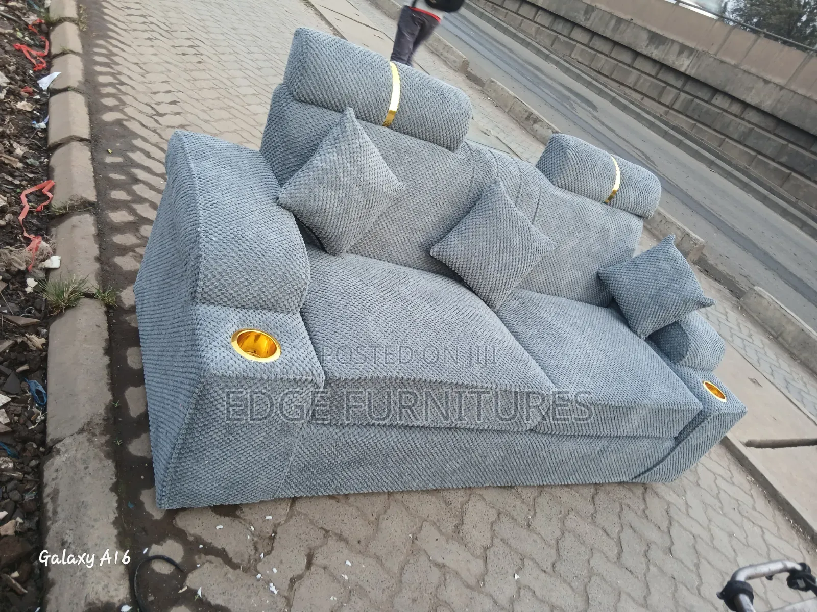 Grey Bubble Sofa for Sale