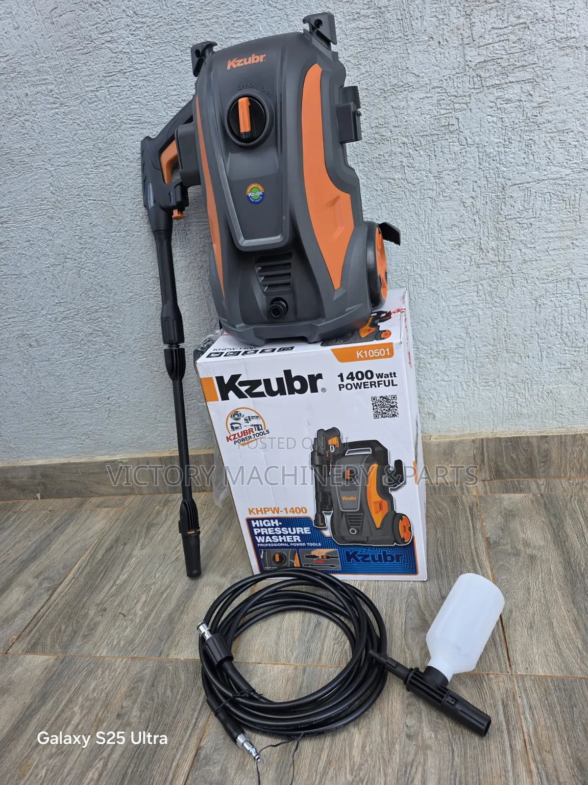 Kzubr 1400w High-Pressure Washer – K10501
