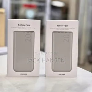Samsung 20000mah USB C 45w Charging Power Bank Battery Pack