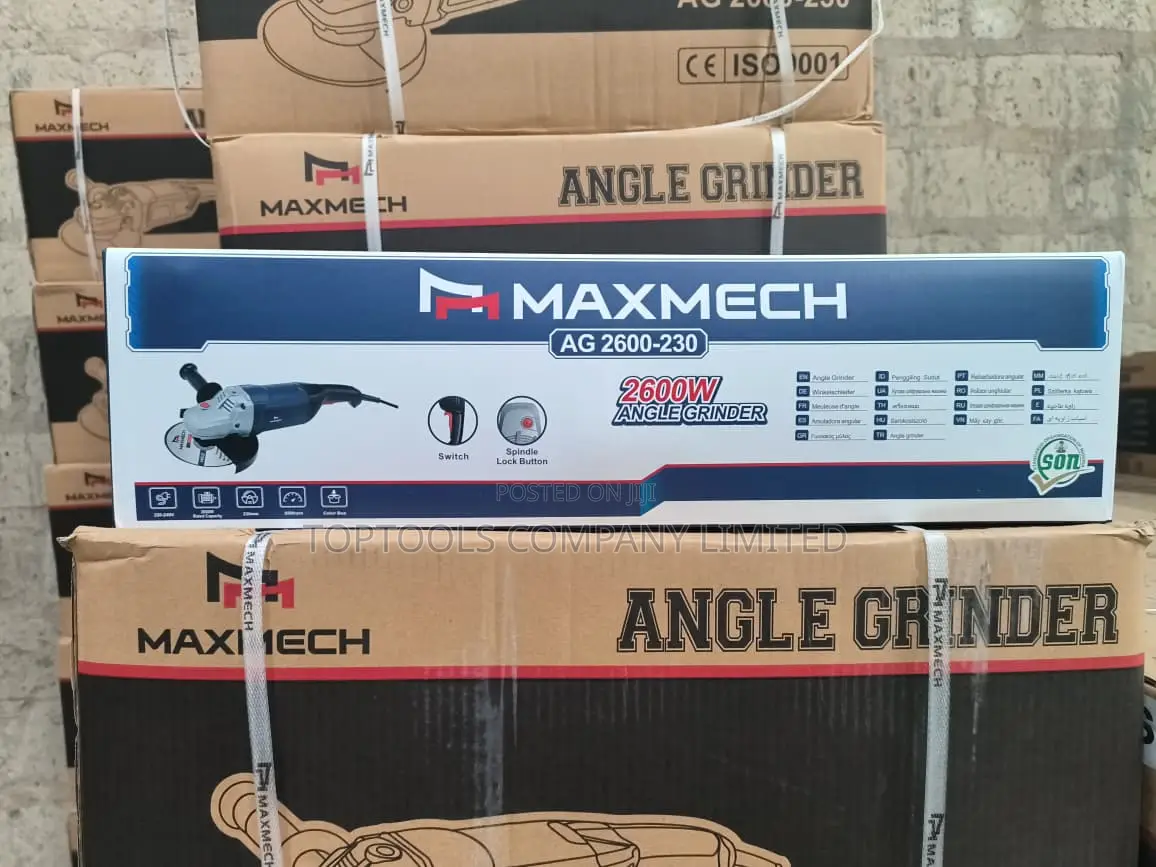 Maxmech 2600watts Angle Grinder Ag 2600-230 9inch
