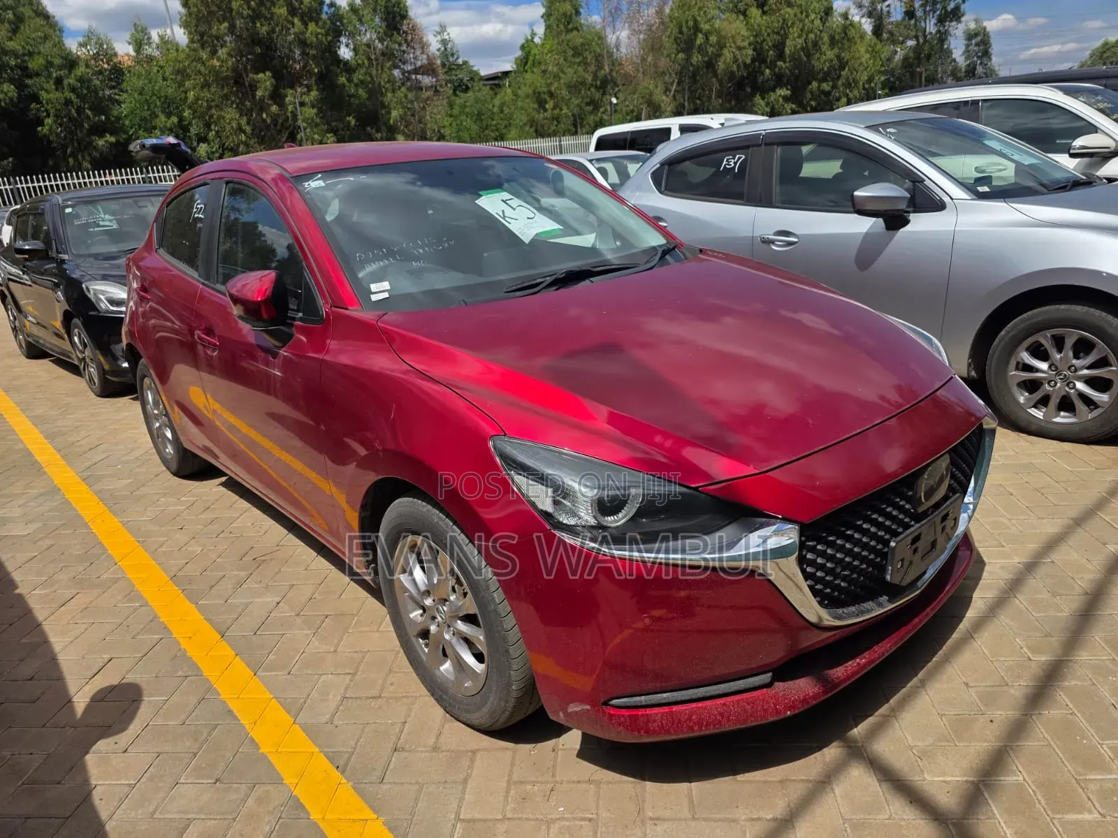Mazda 2 2019 Maroon